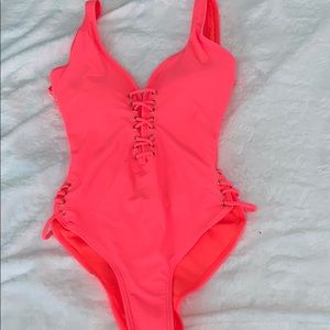 ✨NWOT neon one piece✨